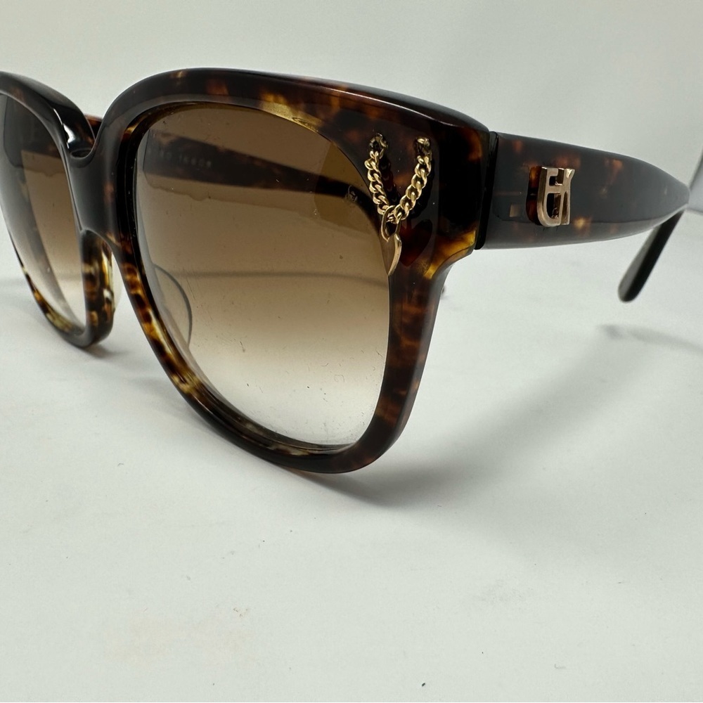 Authentic Vintage Emmanuelle Khanh Tortoise Shell sun glasses